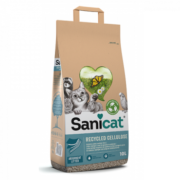 Sanicat: Upijajući posip od celuloze Clean & Green Cellulose, 10 l
