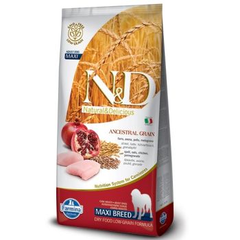 N&D Low Grain: Maxi Adult, Piletina & Nar