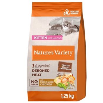 Nature’s Variety No Grain: Hrana za mačiće Kitten, Piletina