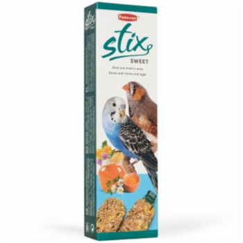 Padovan: Poslastica za tigrice i male egzotične ptice Stix Sweet, 80 gr