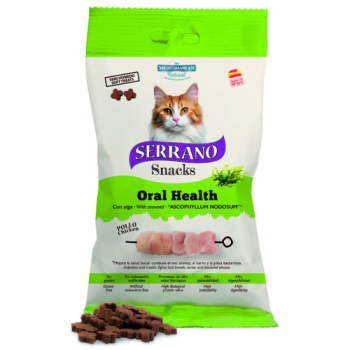 Mediterranean Natural: Poslastica za mačke Serrano Oral Health, 50 gr