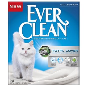 Ever Clean: Super Premium jako grudvajući posip za mačke Total Cover