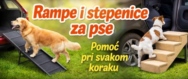 Rampe i stepenice za pse